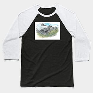 Earnslaw Burn, Otago, V2 Day 1 Baseball T-Shirt